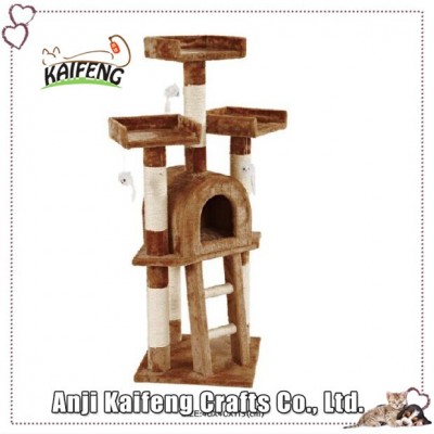 Factory Price Wholesale Pet Products Cat Tree Deluxe