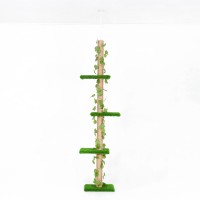 OEM Green Leaf Cat Tree Simple Cat Tree Scratching Post